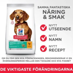 Hill's Science Plan Dog Adult Perfect Weight Small & Mini Chicken