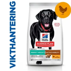 Hill's Science Plan Dog Perfect Weight & Active Mobility Adult Large with Chicken 12 kg