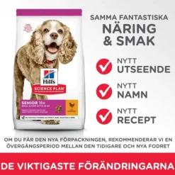 Hill's Science Plan Dog Senior 11 + Small & Mini Chicken 1,5 kg