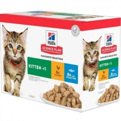 Hill's Science Plan Kitten Chicken & Ocean Fish 12x85 g