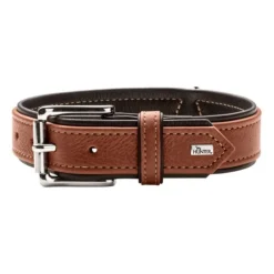 Hunter Canadian UP Hundhalsband Läder Brun
