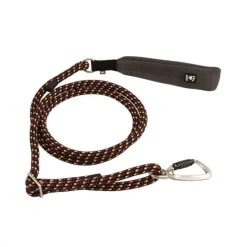 Hurtta ECO Justerbart Repkoppel 120-180 cm Neon/Svart