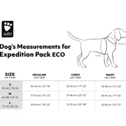 Hurtta Expedition Pack ECO Klövjeväska Grå
