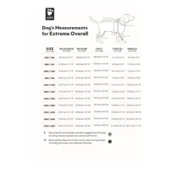 Hurtta Extreme Hundoverall Svart
