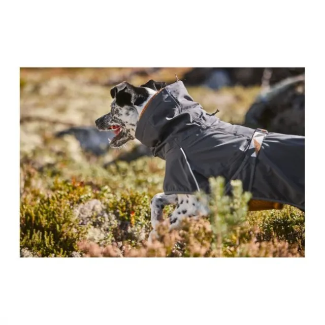 Hurtta Mudventure ECO Regnjacka Hund Svart