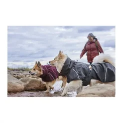 Hurtta Mudventure ECO Regnjacka Hund Svart