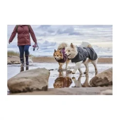 Hurtta Mudventure ECO Regnjacka Hund Svart