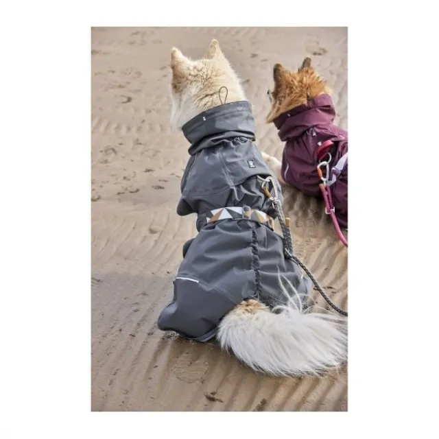 Hurtta Mudventure ECO Regnjacka Hund Svart
