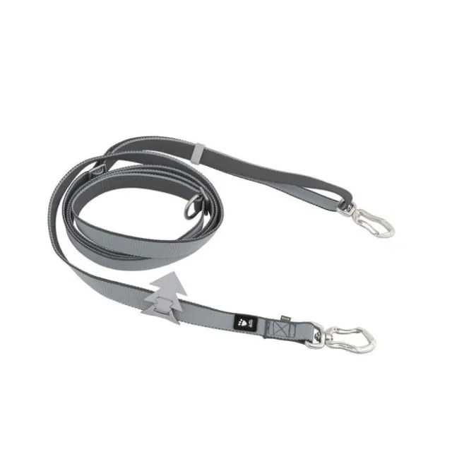 Hurtta Multilong Hundkoppel II Grå 100-300 cm