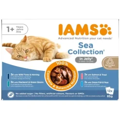 Iams Cat Adult Advanced Nutrition Sea Collection in Jelly Multipack 12x85 g