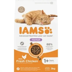 Iams for Vitality Cat Adult Hairball Chicken