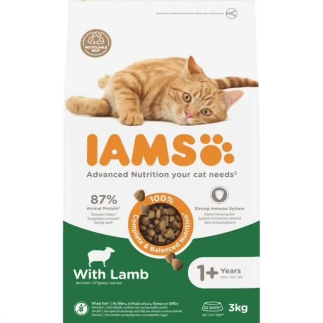 Iams for Vitality Cat Adult Lamb