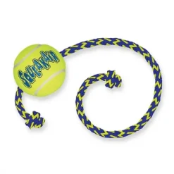 KONG Airdog Squeaker Boll med Snöre
