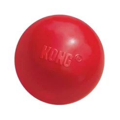 KONG Boll med Hål M-L Röd