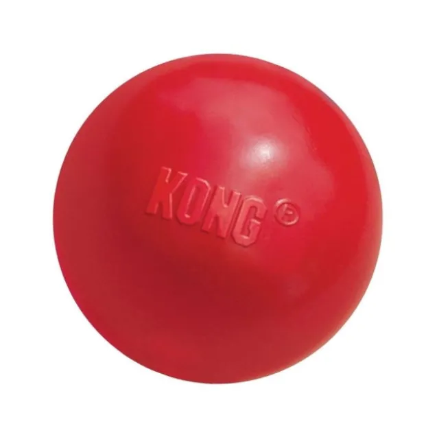 KONG Boll med Hål M-L Röd