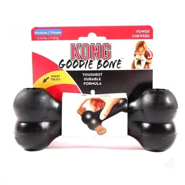 KONG Extreme Goodie Bone Svart