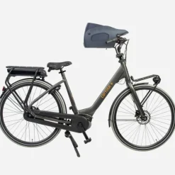 Kvisp Cykelkorg till Hund med Sele Grå