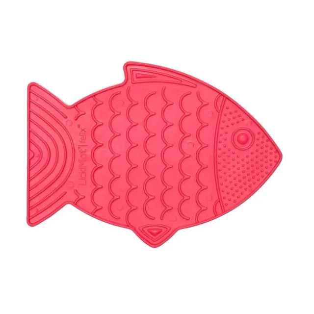 LickiMat Felix Slickmatta till Katt Rosa 22 cm