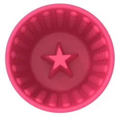 LickiMat Yoggie Slow Feeder Matskål Rosa 9,5 cm