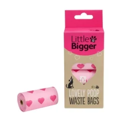 Little&Bigger Bajspåsar Lovely 4x15 st