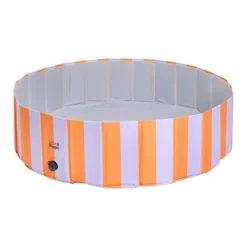Little&Bigger Hot Summer Juicy Hundpool Lila/Orange 120 cm