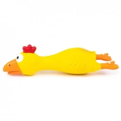 Little&Bigger Latex Long Neck Kyckling Gul 18 cm