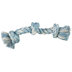Little&Bigger Organic Cotton Repleksak Blå 37 cm