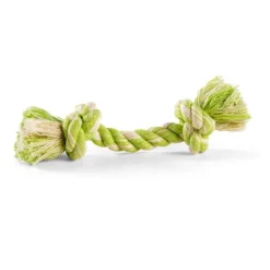 Little&Bigger Organic Cotton Repleksak Limegrön 20 cm