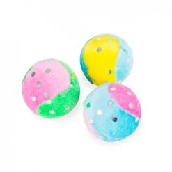 Little&Bigger Pure Purr Färgglada Bollar 3-pack