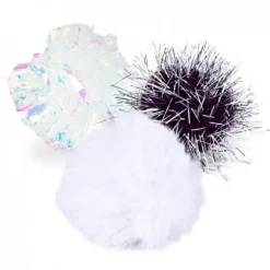 Little&Bigger PurePurr Glitter Mix Bollar 3-pack
