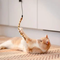 Little&Bigger Pure Purr Kattvippa med 5 Leksaker