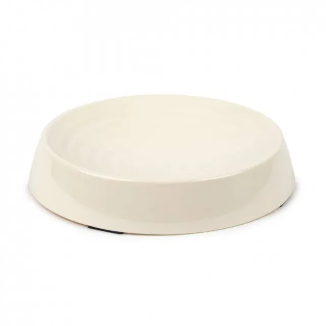 Little&Bigger Ripple Matskål till Katt Creme