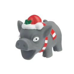 Little&Bigger Seasons Classics Julgris Latex Grå 9,5 cm