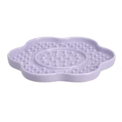 Little&Bigger Tasty Yummy Mat Slickmatta i Keramik Lila Blomma 18 cm