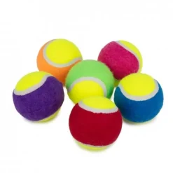Little&Bigger Tennisbollar 6-pack Multicolor