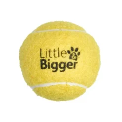 Little&Bigger Tennisboll med Pip Gul 5 cm