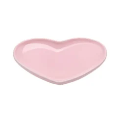 Little&Bigger XOXO Kattfat i Keramik Rosa Hjärta