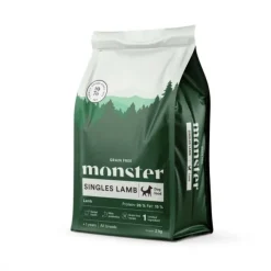 Monster Dog Adult Grain Free All Breeds Singles Lamb