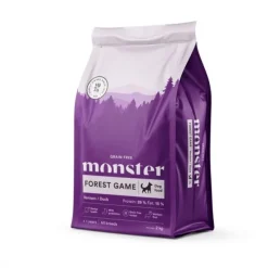 Monster Dog Adult Grain Free All Breeds Forest Game Venison & Duck