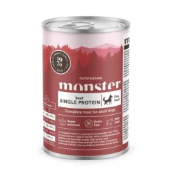 Monster Dog Adult Grain Free Single Protein Beef 400 g