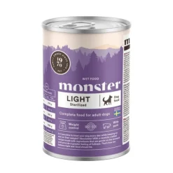 Monster Dog Adult Light & Sterilized Pork 400 g