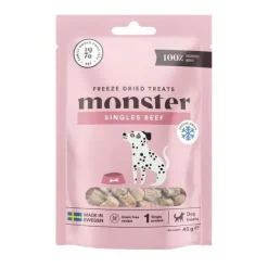 Monster Dog Treats Freeze Dried Beef