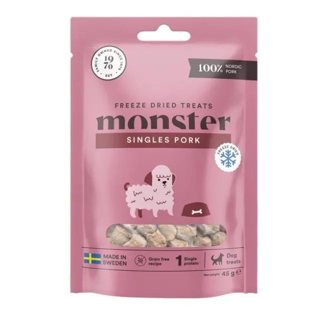 Monster Dog Treats Freeze Dried Pork