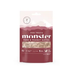 Monster Dog Treats Pork & Peanut Butter 100 g