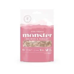 Monster Dog Treats Salmon & Parsley 100 g