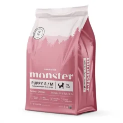 Monster Puppy Grain Free Small & Medium Turkey & Chicken