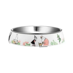 Moomin for Pets Kattskål Vit 15,5 cm