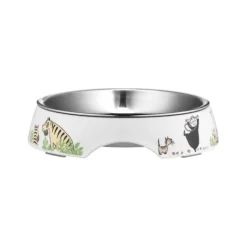 Moomin for Pets Kattskål Vit 15,5 cm