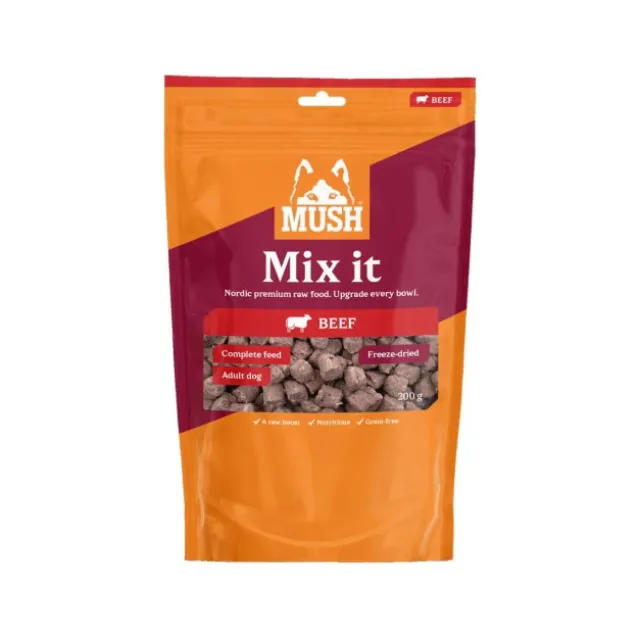 Mush Dog Adult Mix it Freeze Dried Complete Beef 200 g