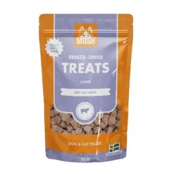 Mush Frystorkat Godis Hund & Katt Lamm 55 g